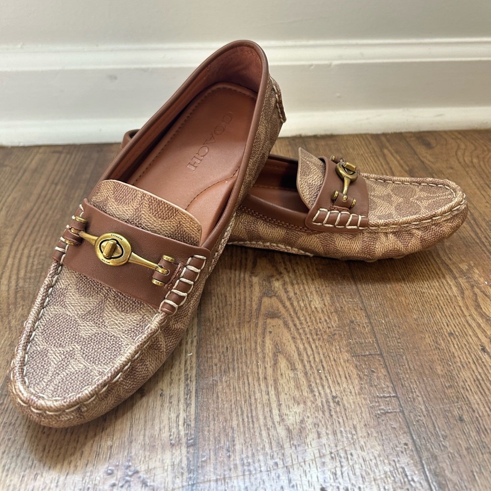 Coach Crosby Turnlock Driver Women’s Loafers